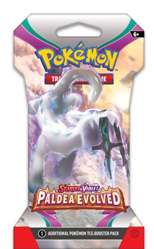 paldea sleeved booster pack