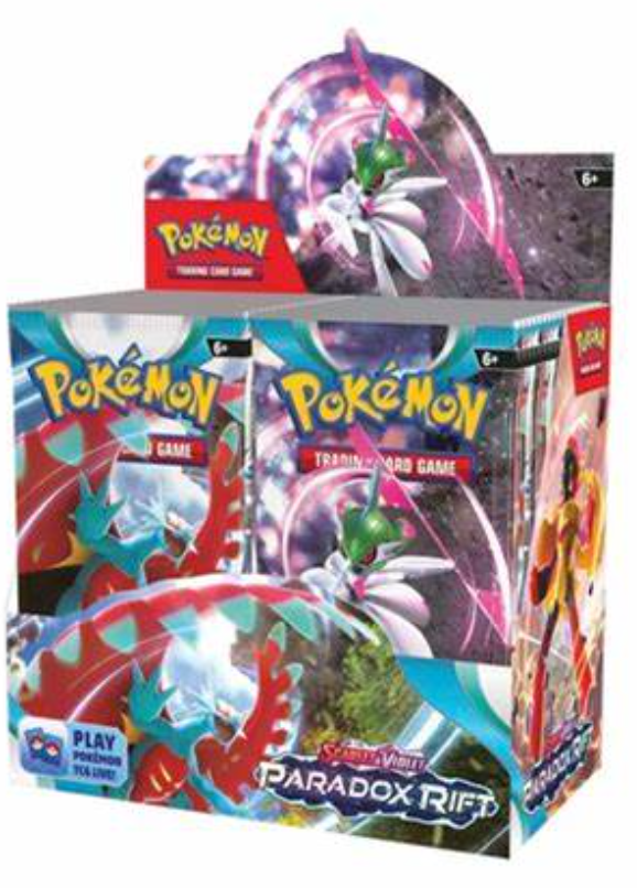 pokemon cp3 booster box paradox rift booster box – Cor3 Creations